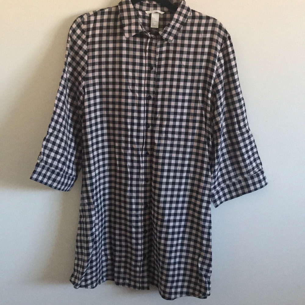 Botton down T-shirt dress